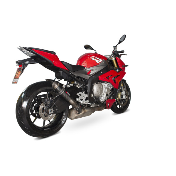 Scorpion Exhaust BMW S1000 R (2014-16) / S1000 RR (2009-14) 2009 - 2016 RP1-GP Slip-on Titanium Sleeve. Important information this product is EC Approved without a db killer/baffle being fitted.